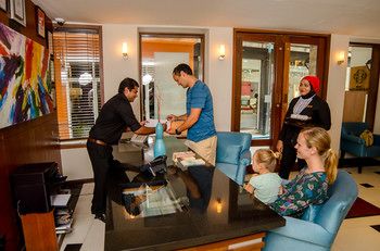 Check-in or Check-out Kiosk